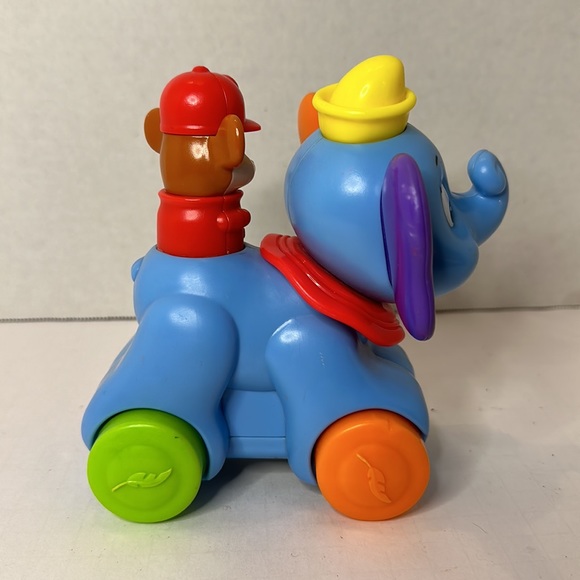 Fisher Price 2012 Dumbo Timothy Mouse Rollin Tunes Baby Toy Disney Works - Picture 4 of 5